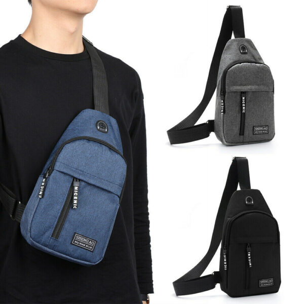 Cross Body bag shoulder Pack Sports Travel Backpack - Image 2