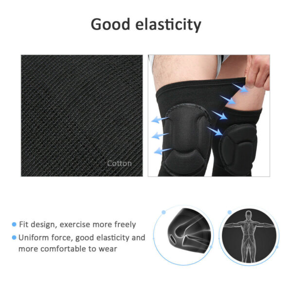 2 x Professional Knee Pads Leg Protector For Sport Work - Image 9