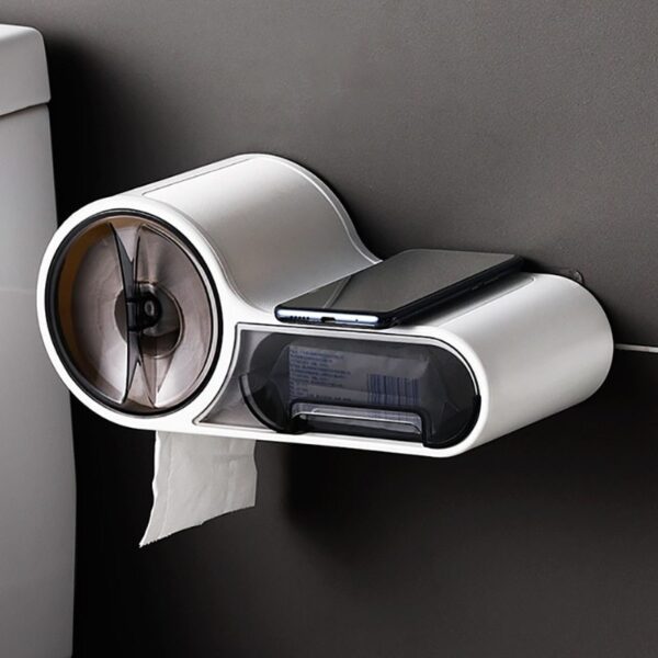 Home toilet bathroom roll holder