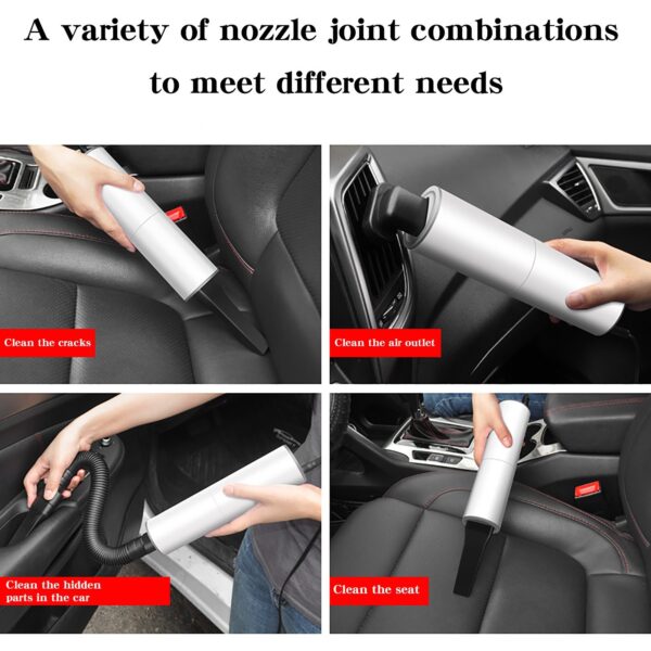 Portable Handheld Vacuum Cleaner Car Charger - Image 6