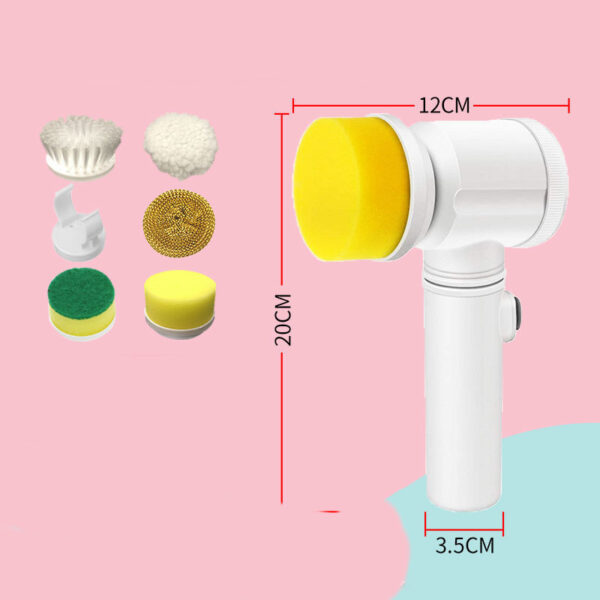 Multifunctional Brush Rechargeable Dishwashing Brush - Image 7