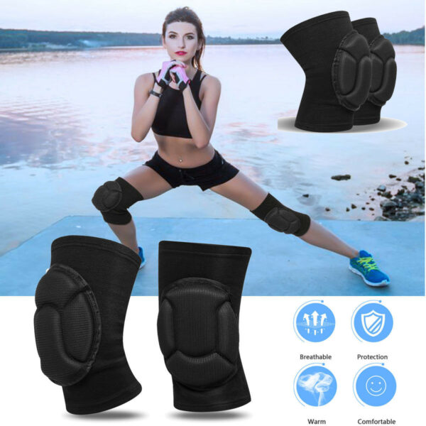 2 x Professional Knee Pads Leg Protector For Sport Work - Image 4