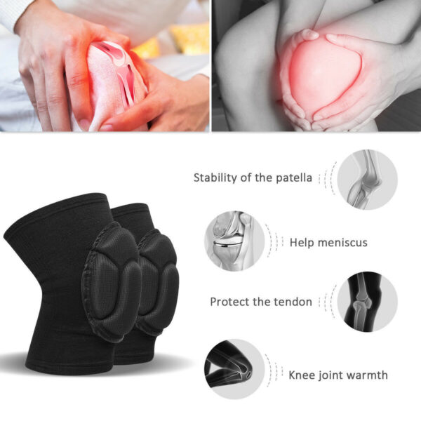 2 x Professional Knee Pads Leg Protector For Sport Work - Image 8