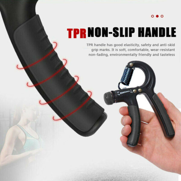 Hand Grip Adjustable Gripper Strengthener Gym - Image 2