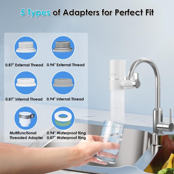 Water Filter For Sink Purifier Tap Water Filtration - Image 10