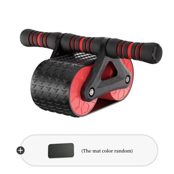 Double Wheel Abdominal Exerciser Women Men Rebound Roller Sports Home Exercise Device - Image 10