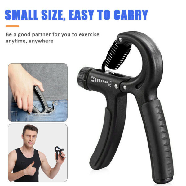 Hand Grip Adjustable Gripper Strengthener Gym - Image 5